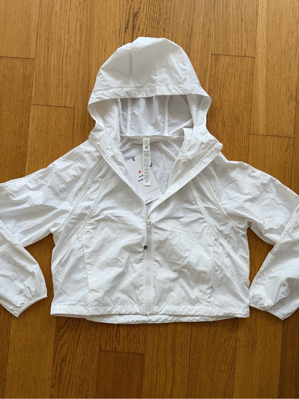 Lululemon Scuba Windbreaker NWT White Sz S